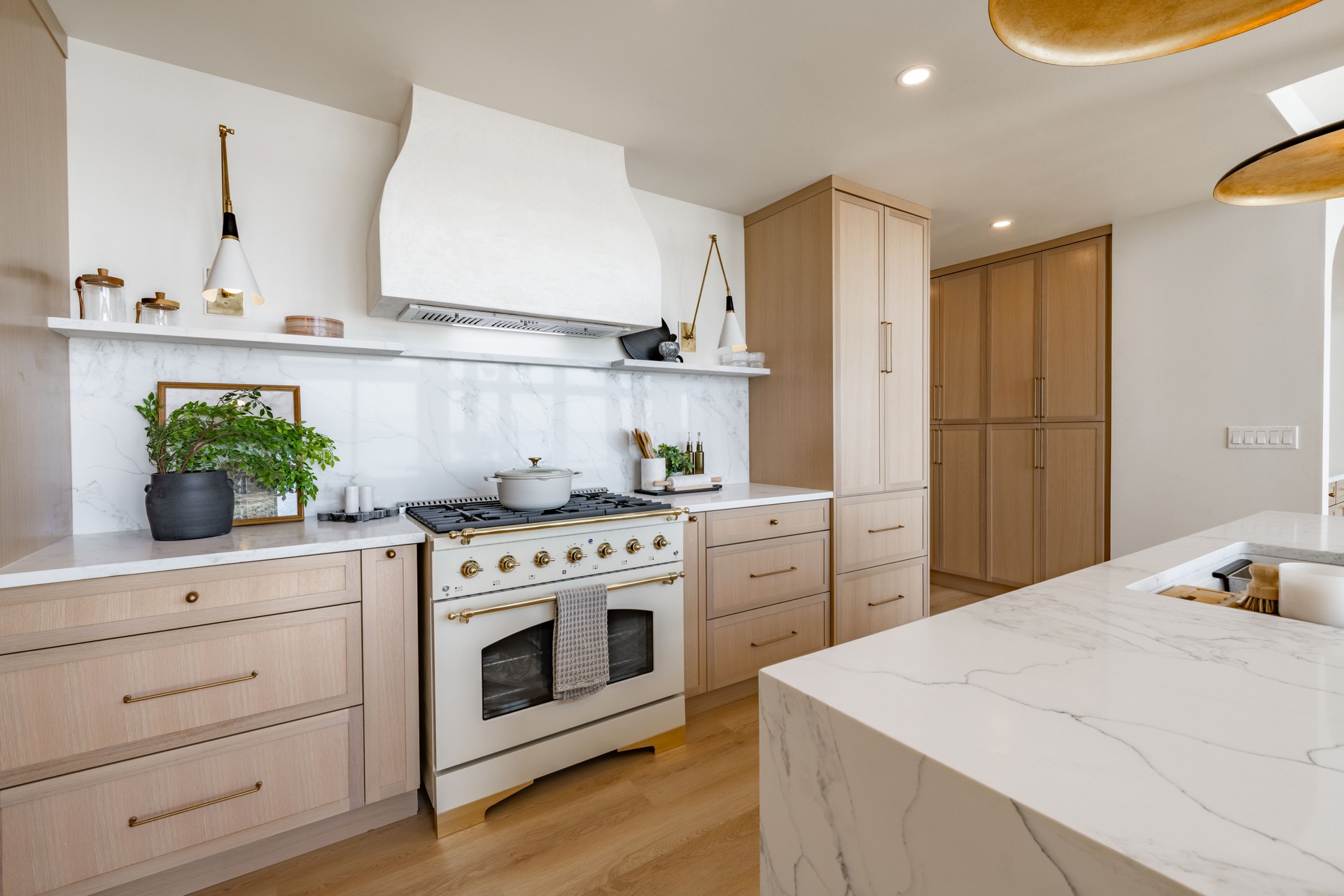 Interior photographs of residential waterfront home